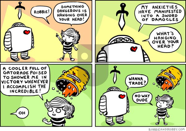 Robbie and Bobby on Wednesday November 12, 2025 Comic Strip