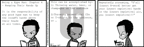 The Boondocks on Saturday January 8, 2011 Comic Strip