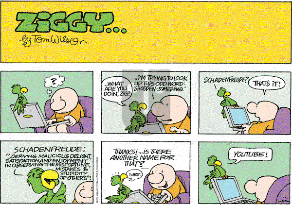 Ziggy - Sunday November 7, 2010 Comic Strip