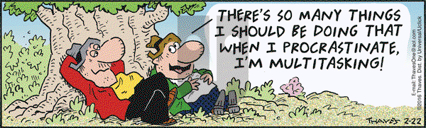 Frank and Ernest on Monday February 22, 2016 Comic Strip
