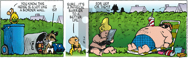 Over the Hedge on Monday July 2, 2018 Comic Strip