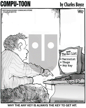 Compu-toon on Tuesday July 22, 2014 Comic Strip