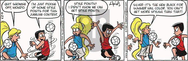 Cleats on Thursday June 5, 2025 Comic Strip