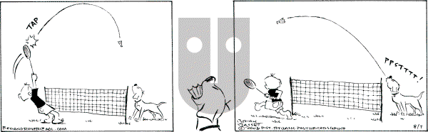Red and Rover on Thursday August 7, 2008 Comic Strip