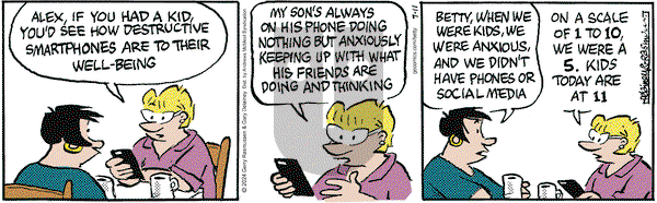 Betty - Thursday July 11, 2024 Comic Strip