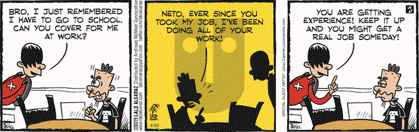 La Cucaracha on Tuesday April 30, 2019 Comic Strip
