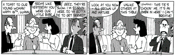 Luann - Monday September 20, 1999 Comic Strip