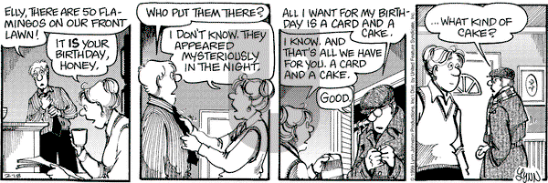 For Better or For Worse on Thursday February 18, 1999 Comic Strip