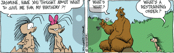 The Grizzwells on Saturday September 18, 2010 Comic Strip