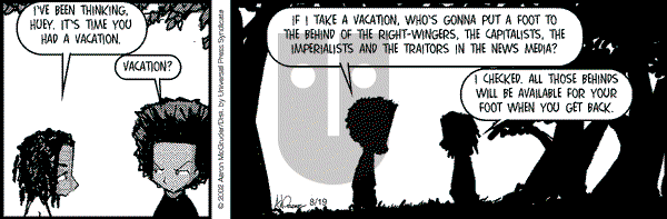 The Boondocks on Monday June 2, 2025 Comic Strip