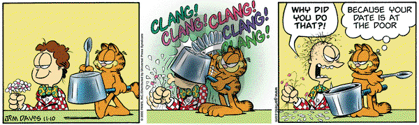 Garfield - Friday November 10, 2000 Comic Strip