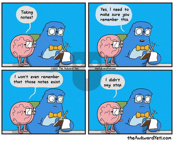 The Awkward Yeti on Friday April 28, 2017 Comic Strip