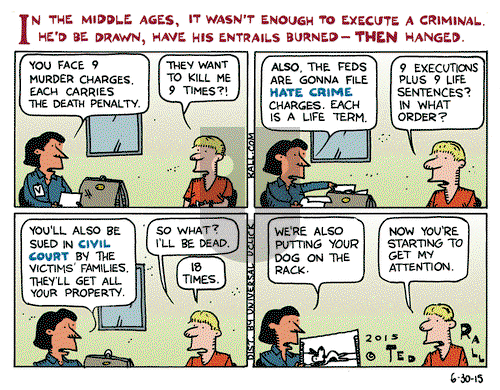 Ted Rall on Tuesday June 30, 2015 Comic Strip