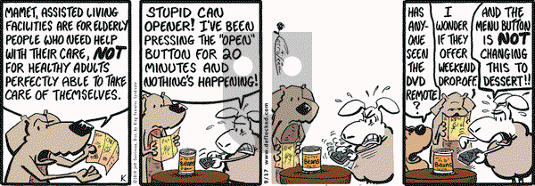 DeFlocked on Wednesday September 17, 2014 Comic Strip