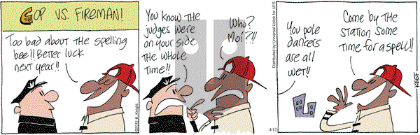 The Knight Life on Friday April 12, 2013 Comic Strip