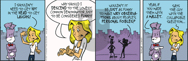 Ink Pen on Thursday June 14, 2007 Comic Strip