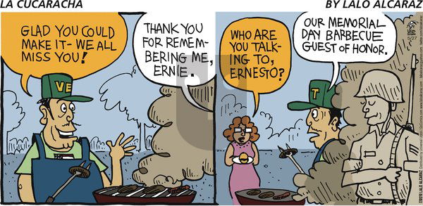 La Cucaracha on Sunday May 27, 2012 Comic Strip