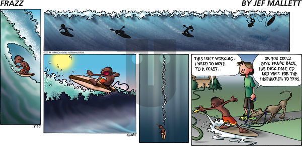 Frazz on Sunday August 25, 2013 Comic Strip