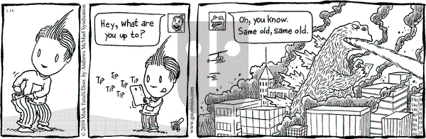 Lio on Monday January 14, 2019 Comic Strip