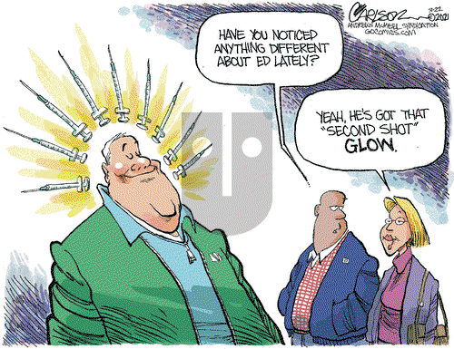 Stuart Carlson on Monday March 22, 2021 Comic Strip