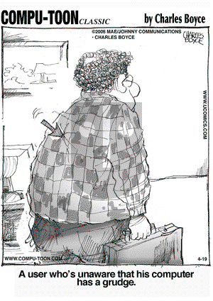 Compu-toon on Saturday April 12, 2025 Comic Strip