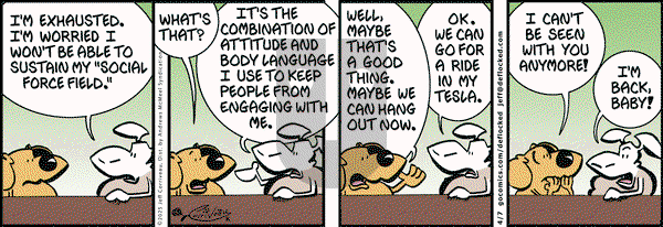 DeFlocked on Monday April 7, 2025 Comic Strip
