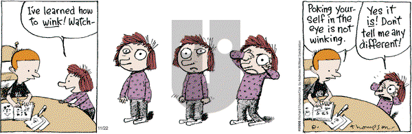 Cul de Sac on Thursday November 22, 2018 Comic Strip