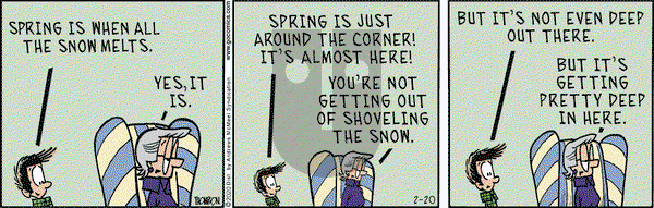 Grand Avenue on Thursday February 20, 2020 Comic Strip