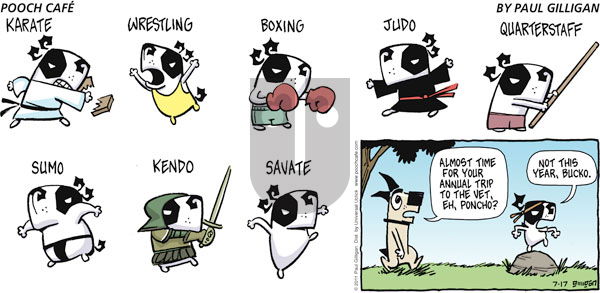 Pooch Cafe - Sunday July 17, 2011 Comic Strip