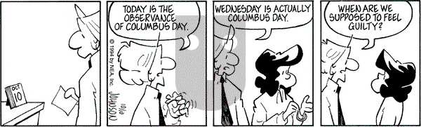 Arlo and Janis on Monday October 10, 1994 Comic Strip