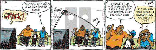Cleats - Friday April 20, 2007 Comic Strip