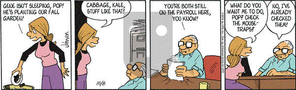 Arlo and Janis on Wednesday October 8, 2014 Comic Strip