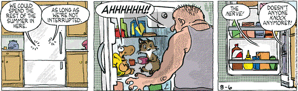 Over the Hedge on Tuesday August 6, 2019 Comic Strip