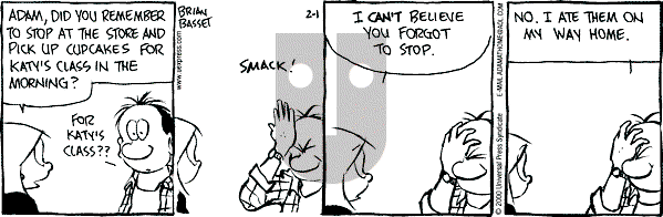 Adam@Home on Tuesday February 1, 2000 Comic Strip