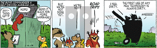 Over the Hedge on Wednesday October 16, 2019 Comic Strip
