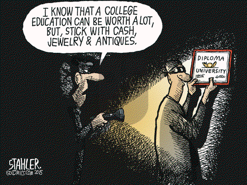 Jeff Stahler on Wednesday September 9, 2015 Comic Strip