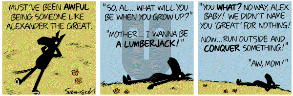 Dark Side of the Horse on Friday October 28, 2011 Comic Strip