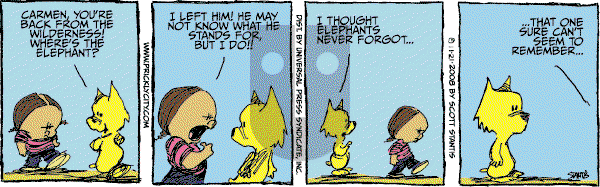 Prickly City on Friday November 21, 2008 Comic Strip