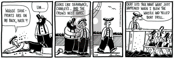 Overboard on Wednesday July 19, 2000 Comic Strip