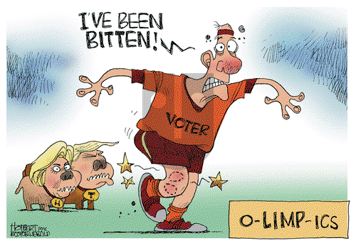 Jerry Holbert on Tuesday August 16, 2016 Comic Strip
