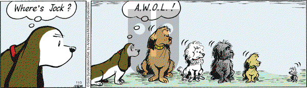 Fred Basset on Friday November 3, 2017 Comic Strip