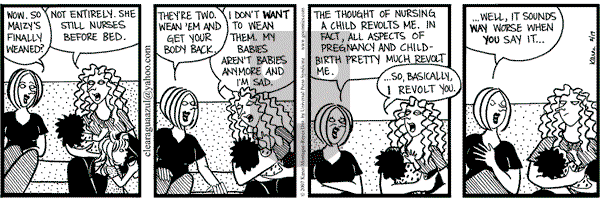 Clear Blue Water on Saturday February 17, 2007 Comic Strip