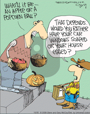 The Flying McCoys on Friday October 30, 2009 Comic Strip