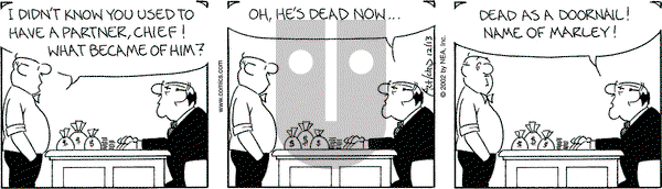 The Born Loser - Friday December 13, 2002 Comic Strip