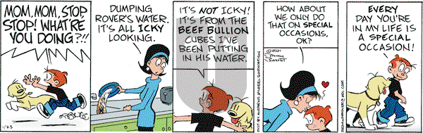 Red and Rover on Monday January 25, 2021 Comic Strip