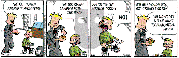 Frazz on Monday February 2, 2004 Comic Strip