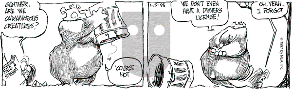 The Grizzwells on Saturday January 10, 1998 Comic Strip