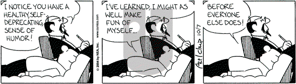 The Born Loser on Thursday October 7, 2004 Comic Strip