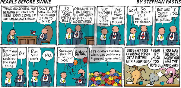 Pearls Before Swine on Sunday September 8, 2019 Comic Strip