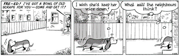 Fred Basset on Thursday May 20, 2004 Comic Strip